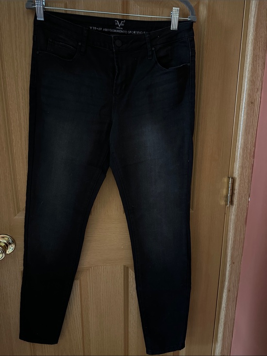 Versace Denim - Versace Black Skinny Stretch Jeans